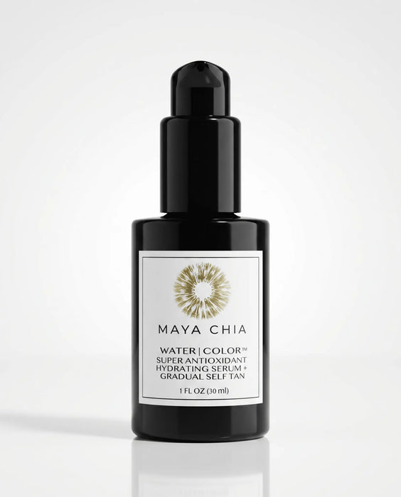 Water | Color - Tinted Super Antioxidant Hydrating Serum + Gradual Sunless Tanner Maya Chia